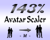 Avatar Scaler 143%