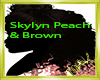 Skylyn Peach & Brown