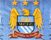 Manchester City flag.