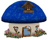 Blue Ponyville Mushroom 