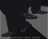 STINGRAY GRAY SUEDE