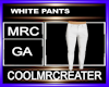 WHITE PANTS