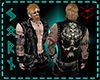 Skull Leather Vest
