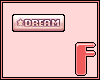 [F]~ DREAM Sticker