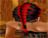 BLACK&RED~BACK TAIL HAIR