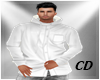 CD Long Jacket White