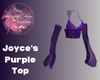 Joyce's Purple Top