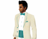 Ivory Teal Tux
