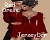 Donna Dress Red