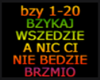 BZYKAJ WSZEDZIE