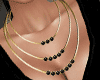 Gold&Black Necklace