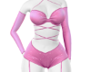 butterfly set pink