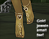 Gold Jewels Small Feet