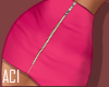 Pink zipper skirt! RXL