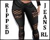Black Ripped Jeans RL