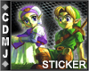 CDMJ Cute Link and Zelda