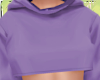 Purple Laceup Hoodie