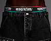 Black Carpenter Shorts
