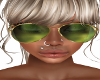 Green/Gold Sunglasses