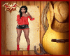 Outfit Country Red