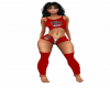 Red monster club outfit