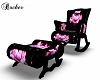 BLK N PINK ROCKER