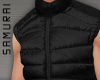 #S Puffer Vest #Black