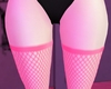 S! 1. Fishnet Socks Pink