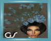 GS Blue Flower HeadDress