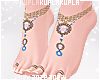 $K Diamond Bare Feet