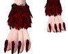 !! Anthro blk red F