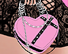 $ Heart bag y2k Pink