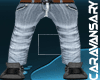 C]Blue Drape Pants