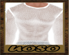 White Fishnet Top