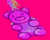 Purple Teddy Bear BP