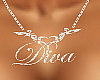 Diva Silver Necklace