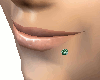 ~R~ Left Green Lip Ring