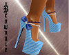Linked-In Blue Pumps