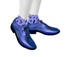 ~Leon Shoes Blue/Silver