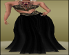 Black Gold Warrior Dress