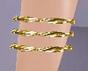 6 Gold Armband+ bracelet