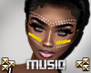 M| African face paint V6