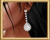 ✘ Lena White Earrings