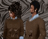 E^twin sweater-F