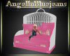 [AIB]Cage Swing Pink&Wht