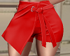 Red Shorts Skirt