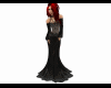 Black evening gown 