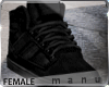 m' sneakers black'F