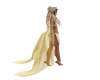 Add-On Sheer Gold Cape