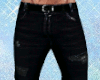 Black Denim Ripped Jeans